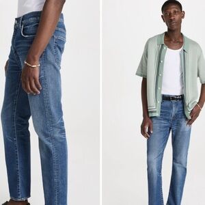 Mens Moussy distressed jeans